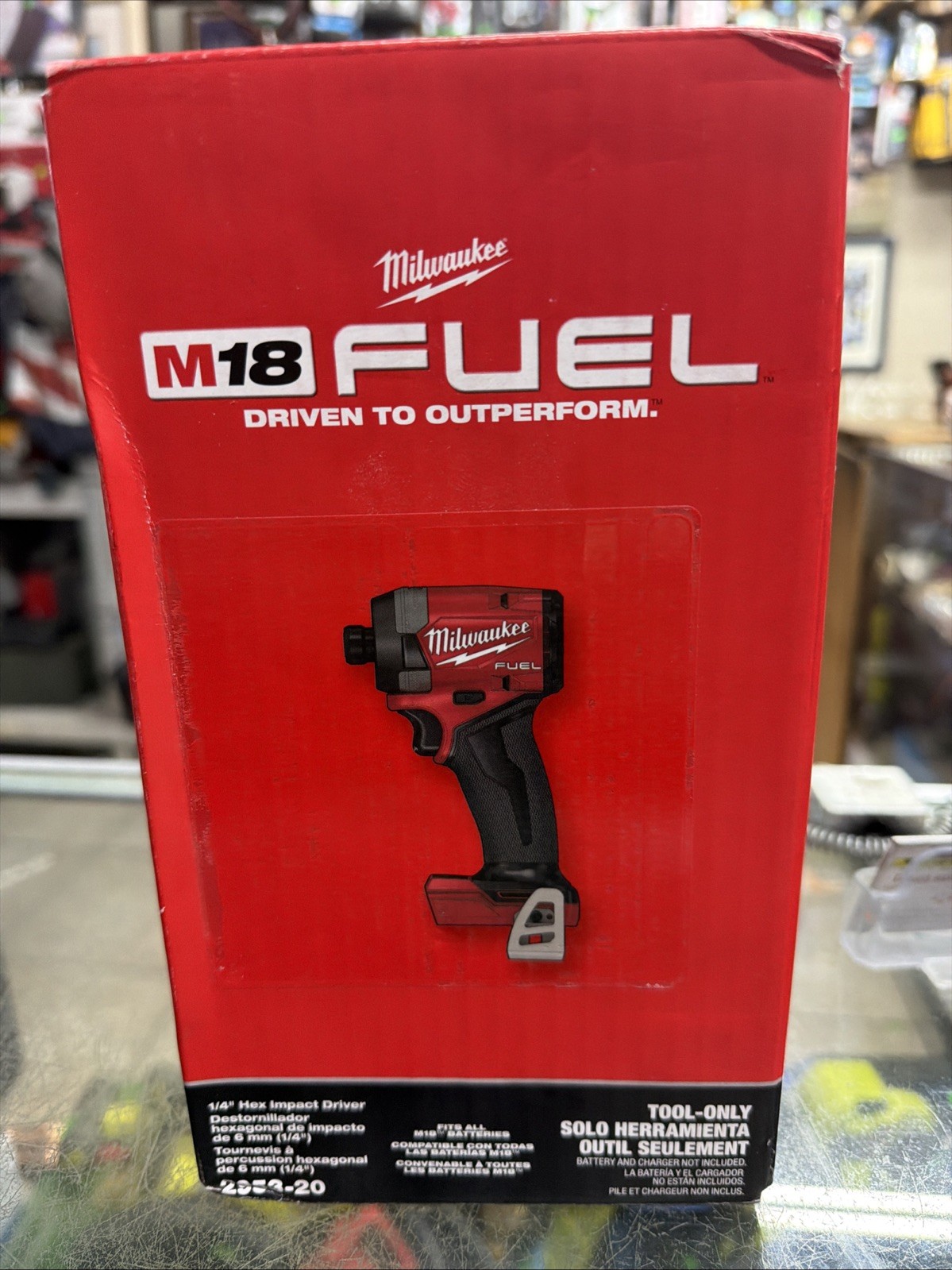 Milwaukee 2953-20 FUEL 18V Li-Ion Brushless Cordless 1/4&Prime; Hex Impact Driver 4GEN