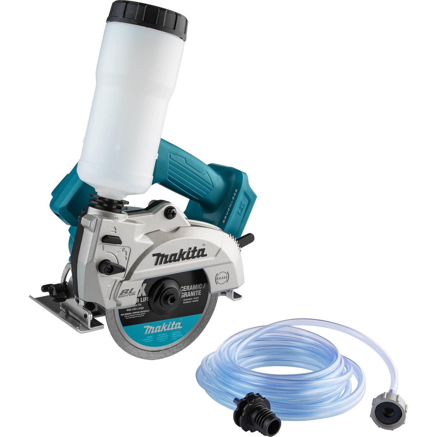 Makita XCC01Z 18V LXT 5&Prime; Wet/Dry Masonry Saw, AWS Capable, Tool Only