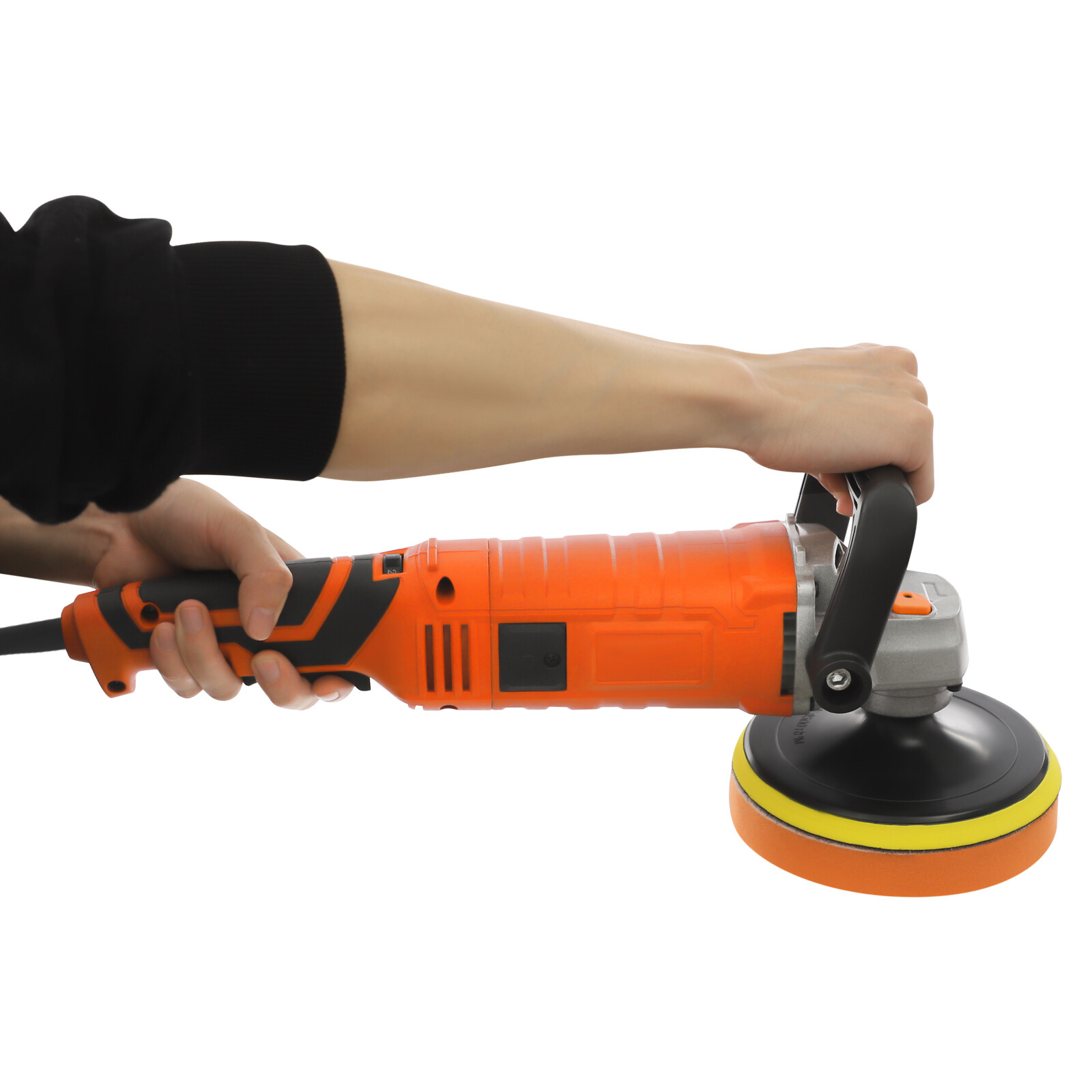 50/60Hz 110V 65dB Modern Car Polishing Machine Set With 7 Variable Speeds Orange