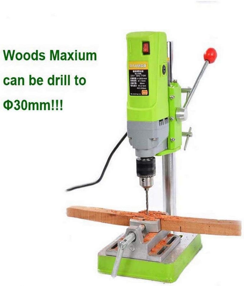 Bench Drill Stand 710W Mini Electric Bench Drilling Machine Drill Chuck 1-13Mm