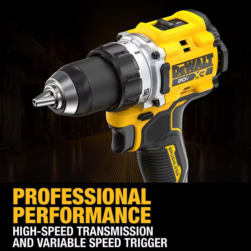 20V XR Lithium-Ion Cordless 2-Tool Combo Kit with 4.0 Ah and 1.7 Ah Batteries an
