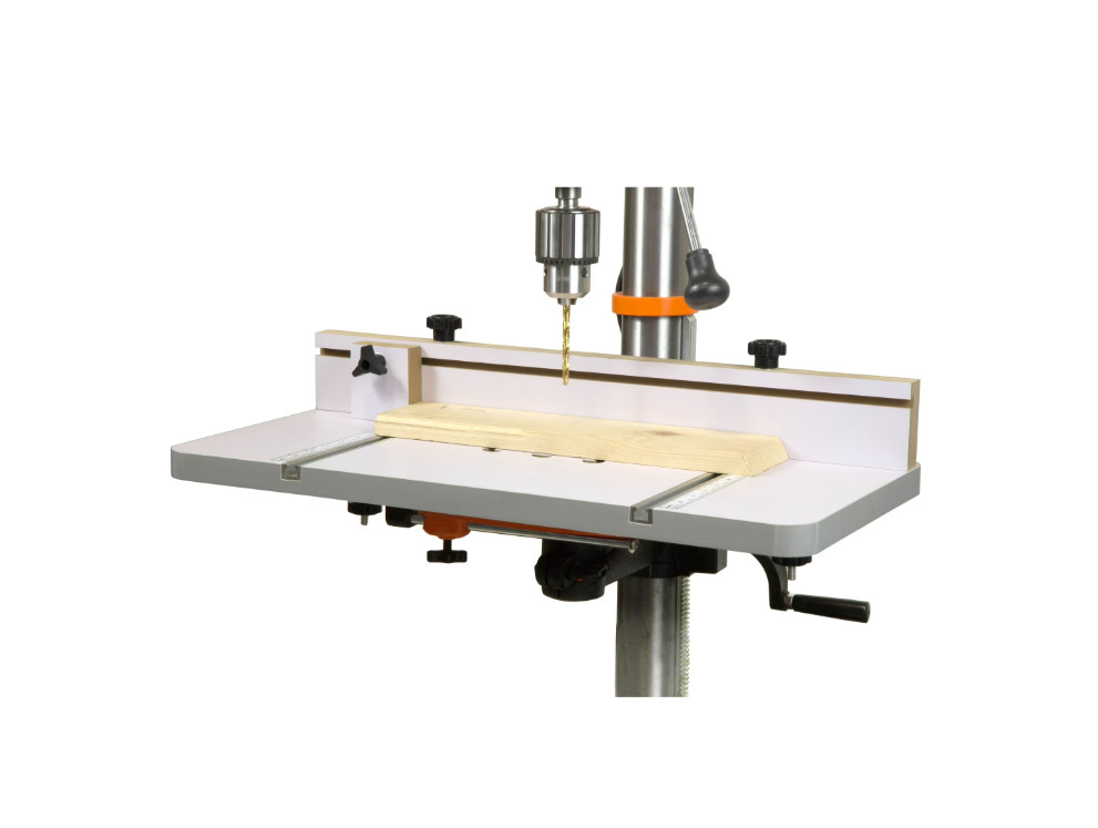 WEN 24-by-12-Inch Drill Press Table with an Adjustable Fence and Stop Block