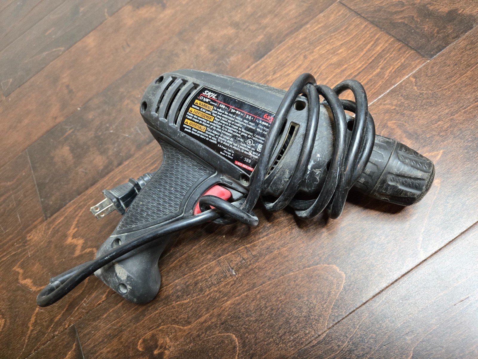 SKIL 6130 Reversible Corded Keyless Drill 3.5A, 3/8”