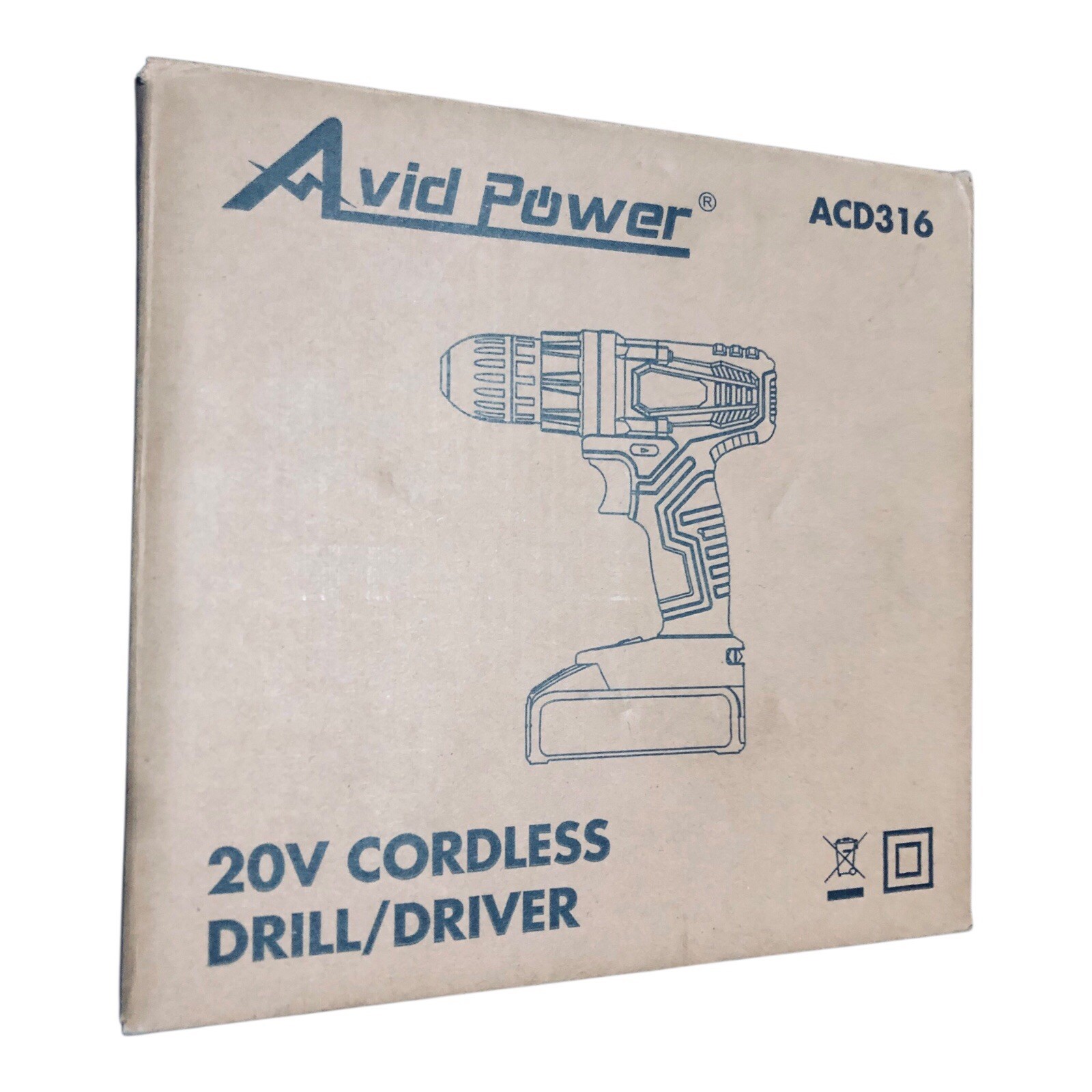 Avid Power 20v Cordless Driver/Drill Battery Charger