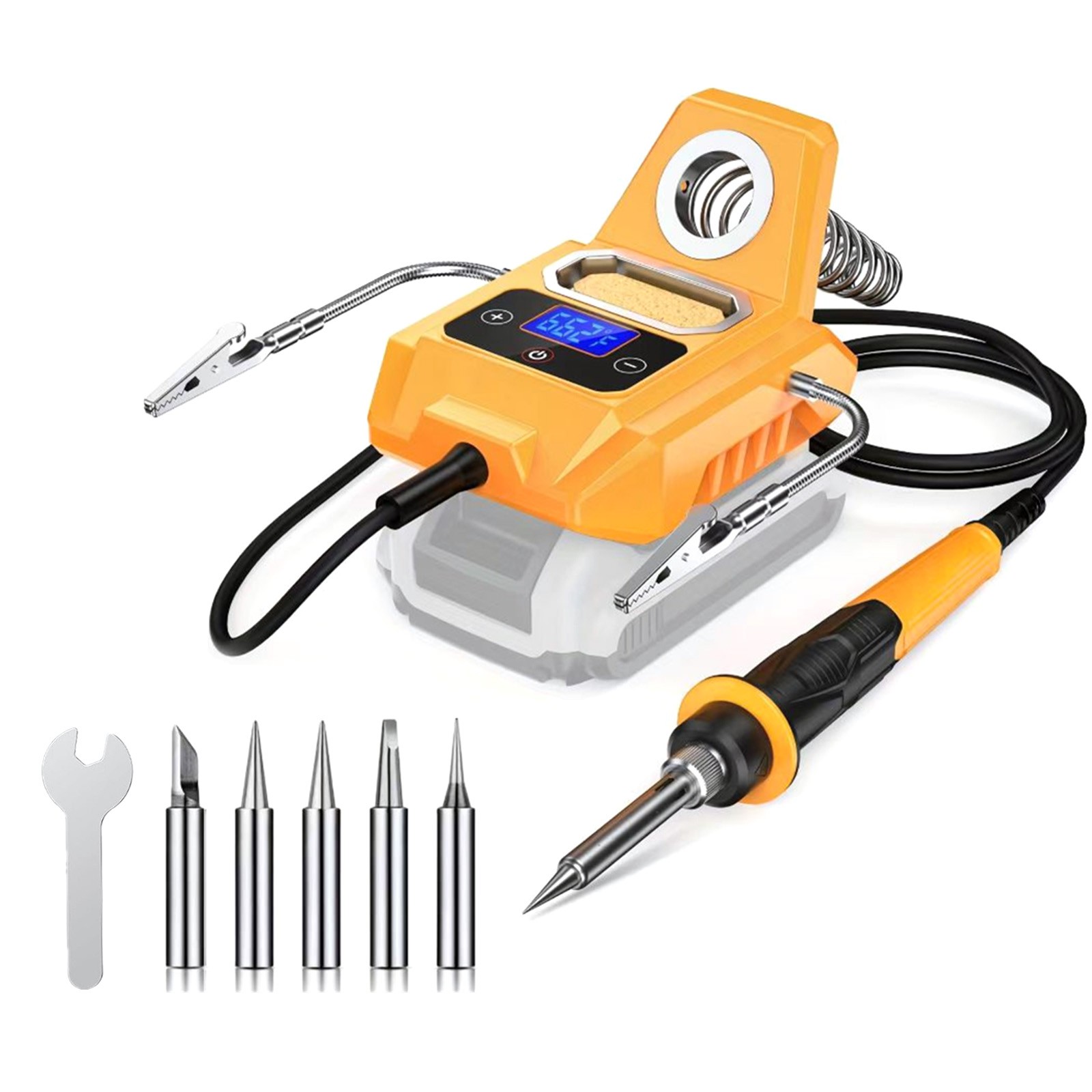 Portable for Dewalt 20V Soldering Iron Station Helper Arms Fast Heating 212-932F
