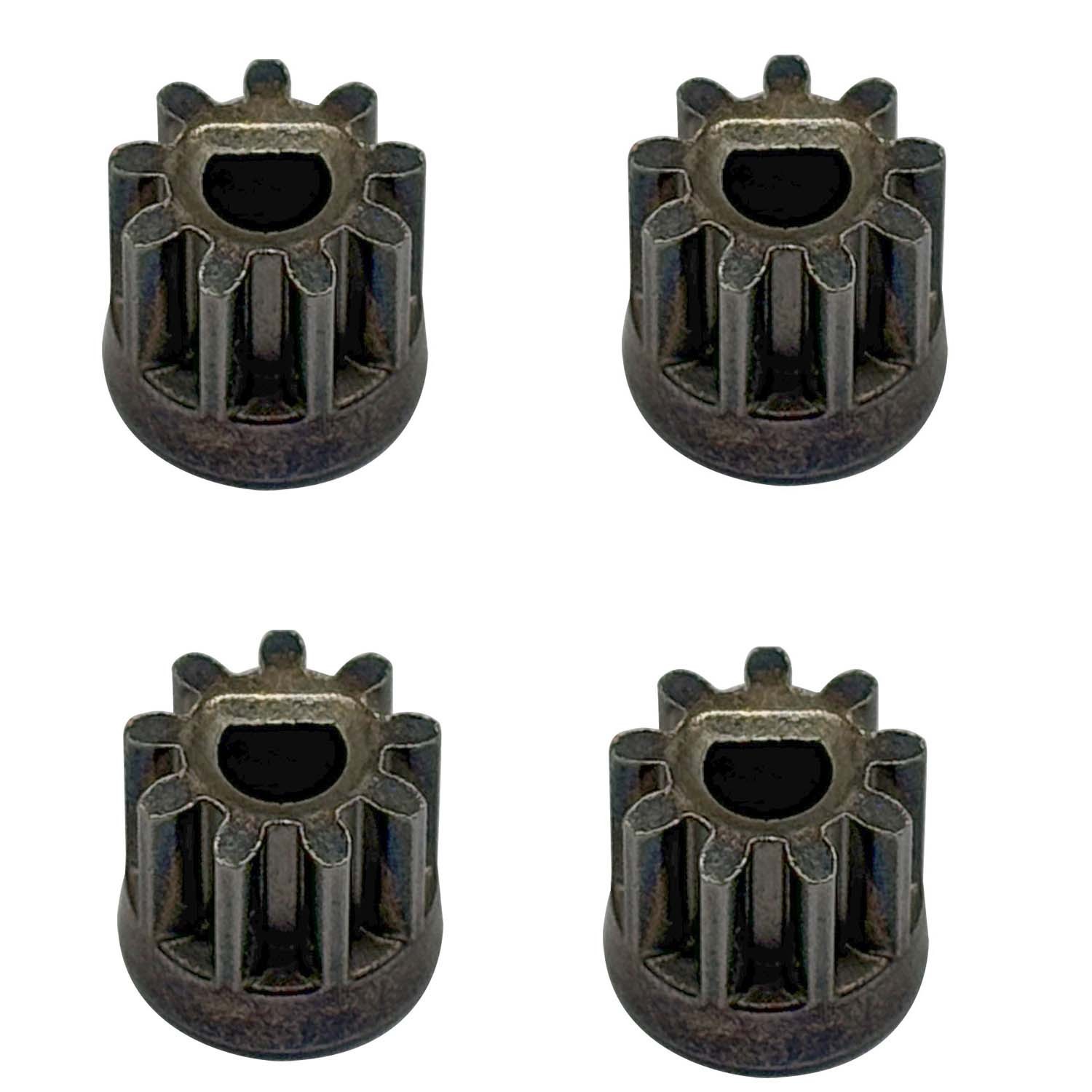 9 Tooth D Shaped Aluminum Cast Iron Gear 4 Pack for Portable Electric Washer