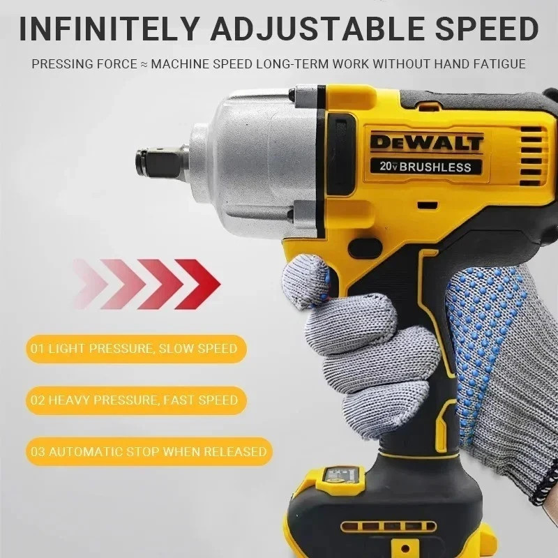 DEWALT DCF900B 20V Max XR 1/2 inch High Torque Impact Wrench with Hog Ring Anvil