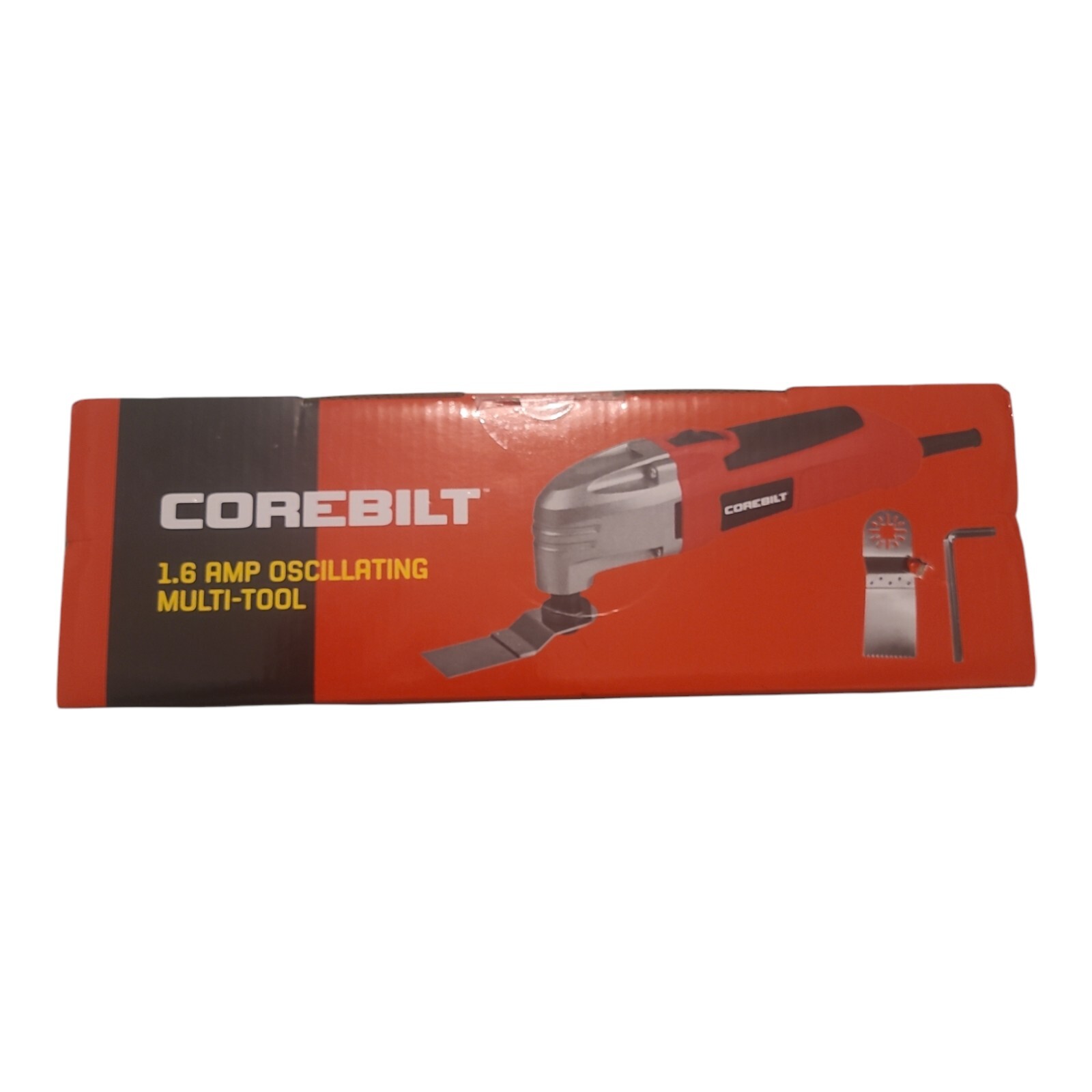 Brand New In Box : Corebilt 1.6 Amp Oscillating Multi Tool : 6ft Cord 120V