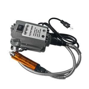Electric Flex Shaft Rotary Tool 1200W 500-30000RPM Foot Pedal Metal Shaft