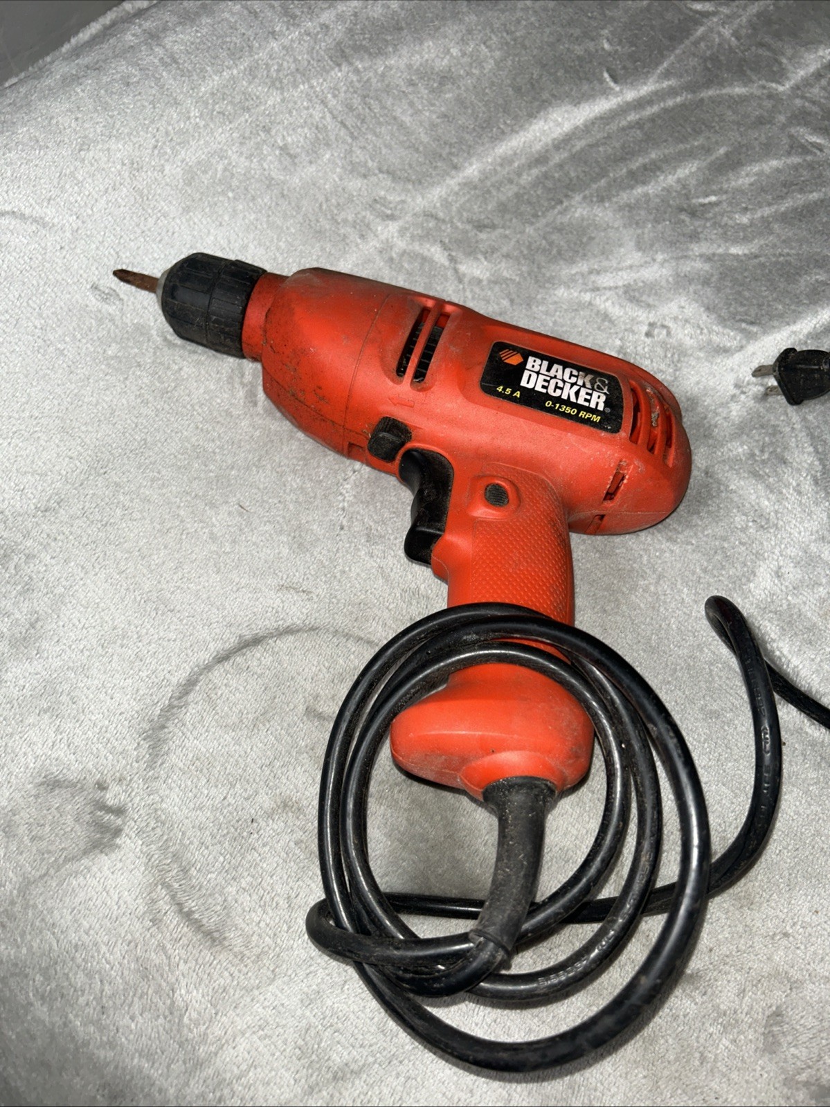 Black & Decker DR200 Type3 Corded Keyless Hand Drill 4.5A 0-1350 RPM