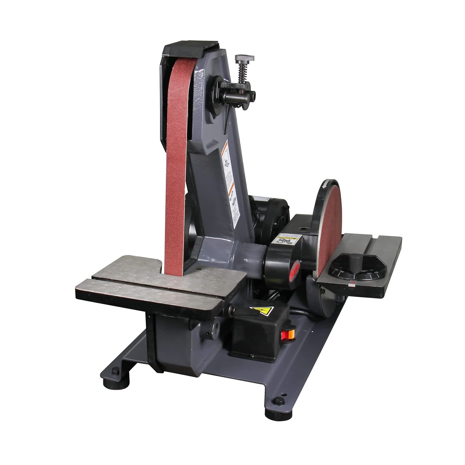KAKA Benchtop Combination Disc Sander BTM-200，Woodworking polishing machine
