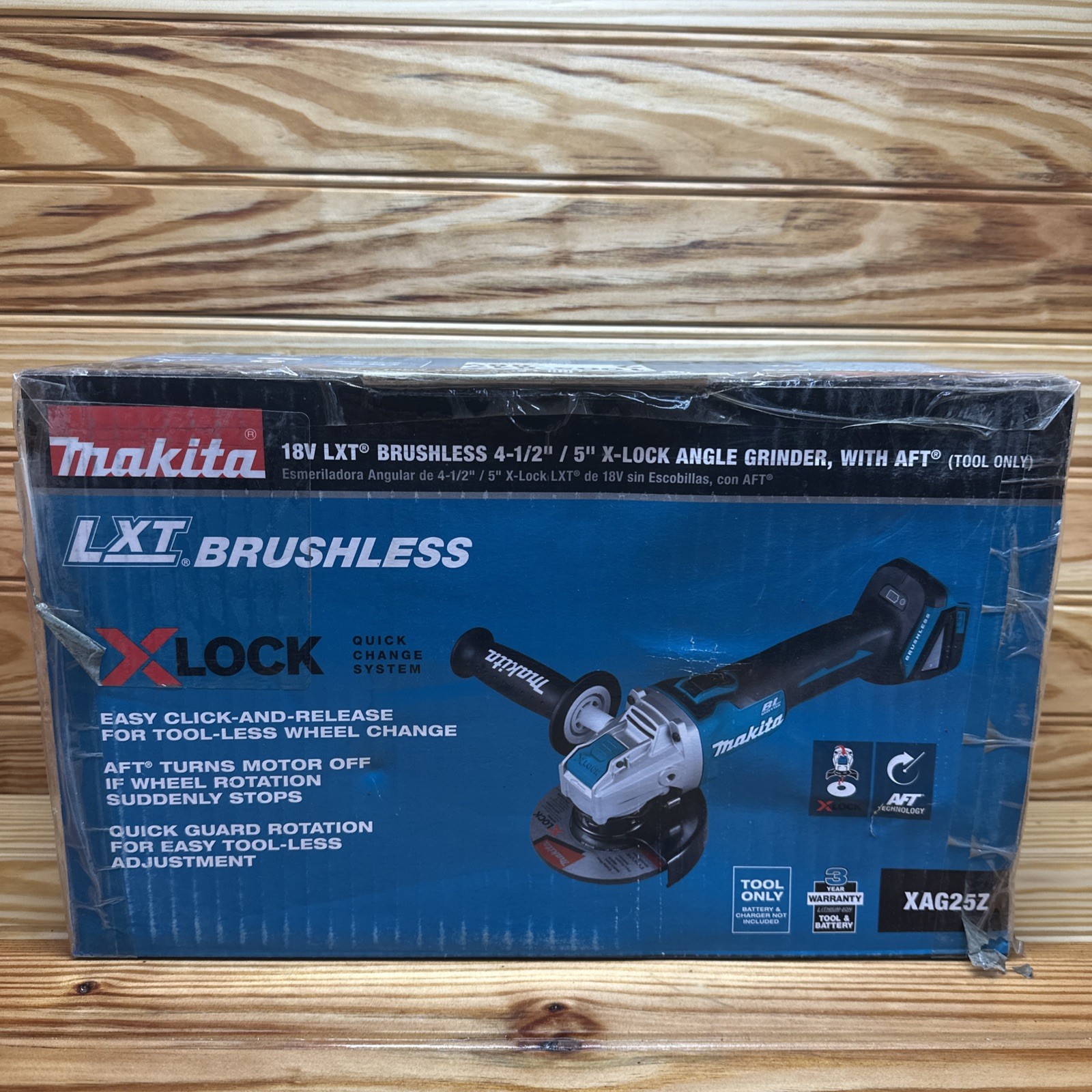 Makita XAG25Z-R 18V LXT 4.5&Prime;/ 5&Prime; Angle Grinder (Tool Only)