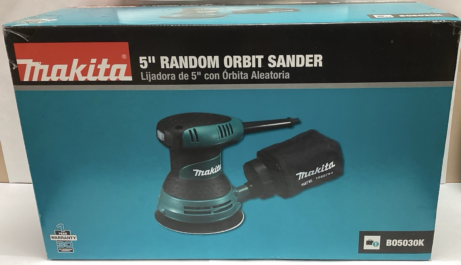 Makita BO5030K 5&Prime; Random Orbit Sander with Tool Case