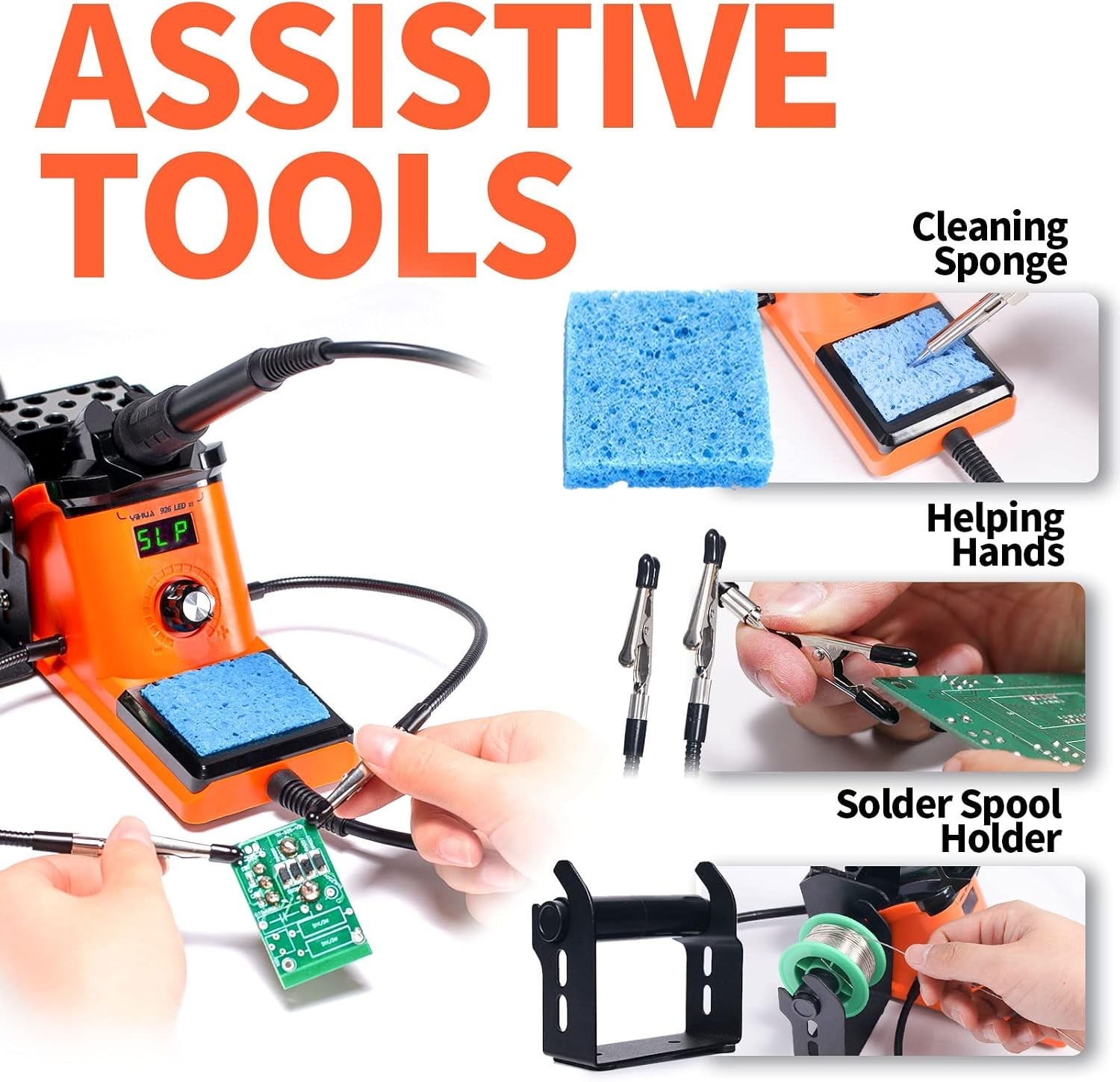 Complete 60W Soldering Iron Station Kit – Digital Display & Expert Accessories