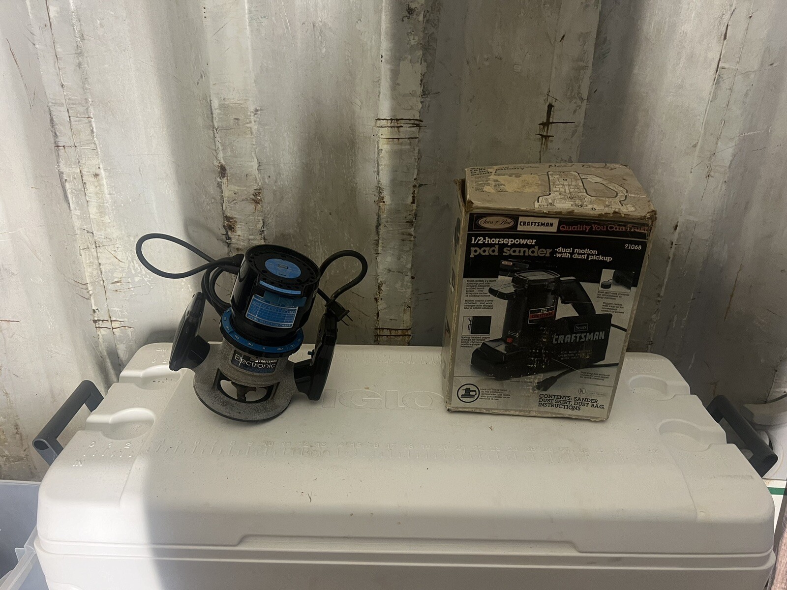 Sears Craftsman 1-1/2 HP Router Model 315.175040 Heavy Duty 25,000 RPM w/Manual