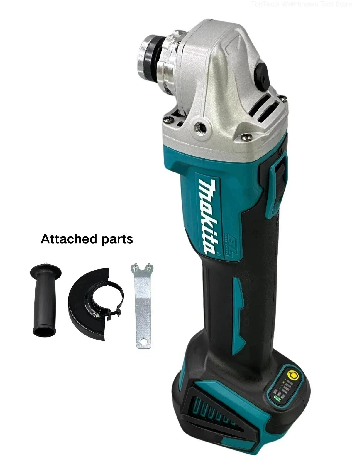 New Makita Original Brushless 18V 125mm Cordless Angle Grinder DGA404 Free Ship