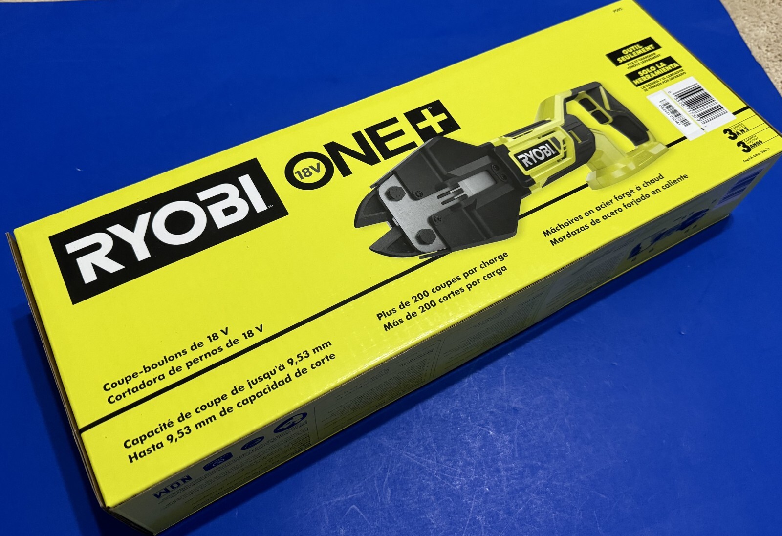 Ryobi ONE+ 18V Cordless Bolt Cutters (Tool Only) P592