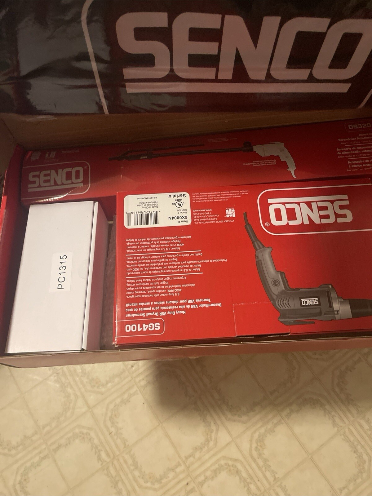 SENCO DS440AC Auto-Feed Screw System New in Box