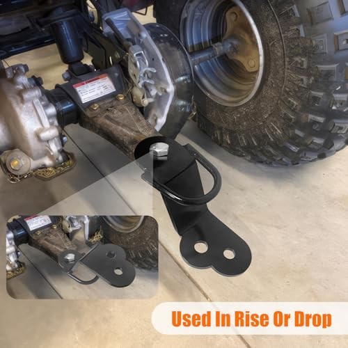 UTV ATV Trailer Hitch, 3 Way Hitch Adapter 3 Way Hitch Adapter Without Ball