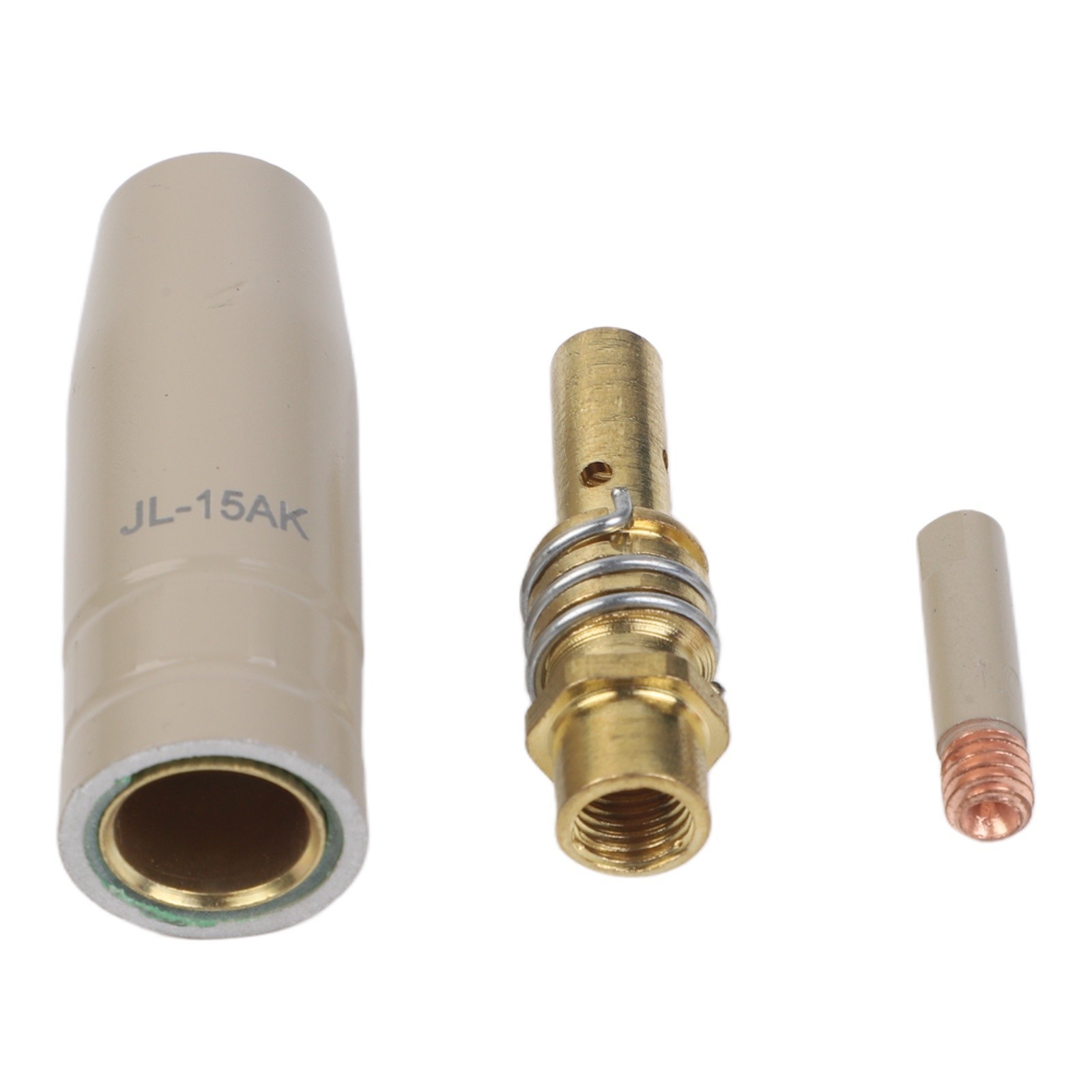 14pc Copper Welding Nozzle Kit with 15AK Insulated Coating for Industrial Use
