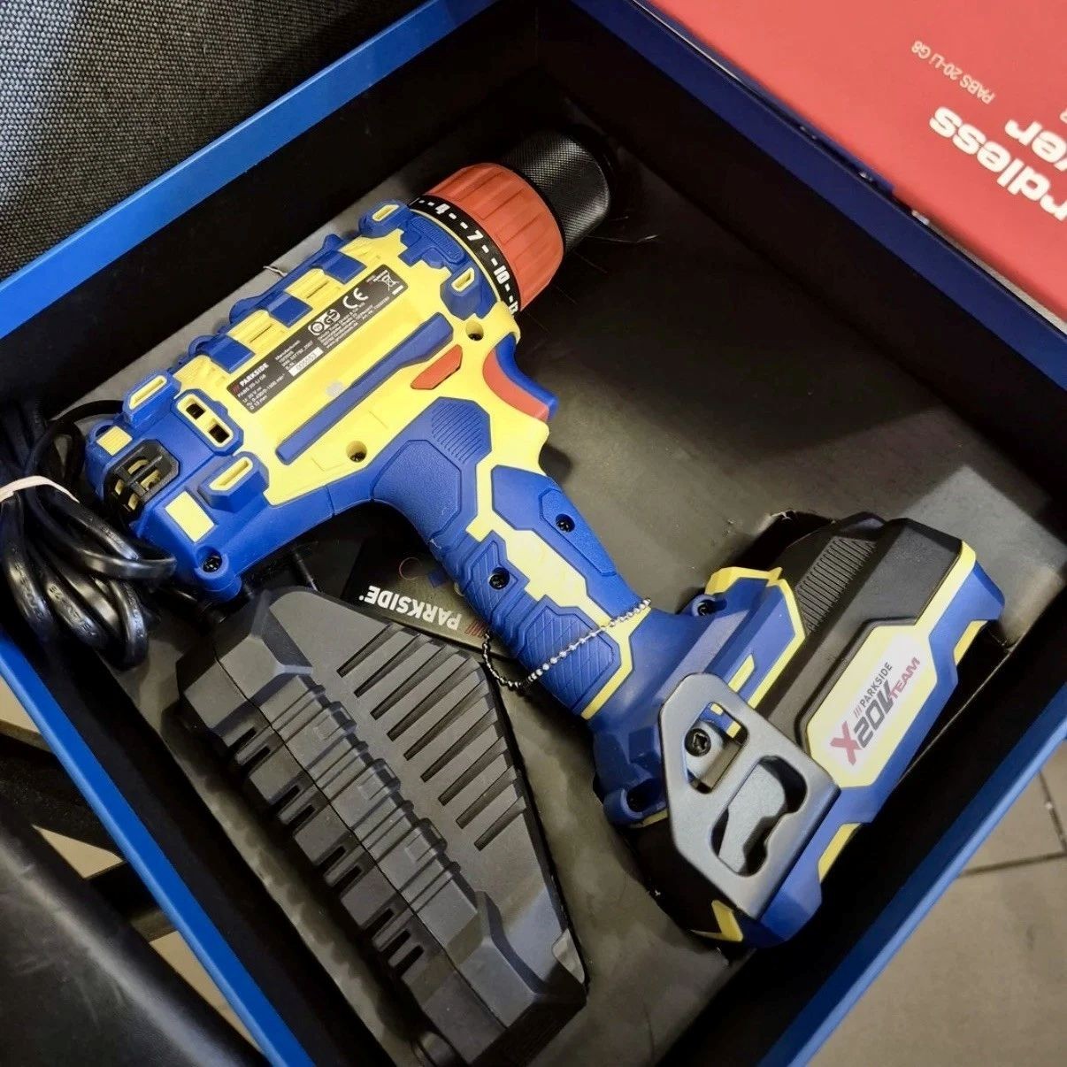 PARKSIDE, Lidl, Limited Edition , 20V Cordless Drill (Driver) w / Bat & Charger