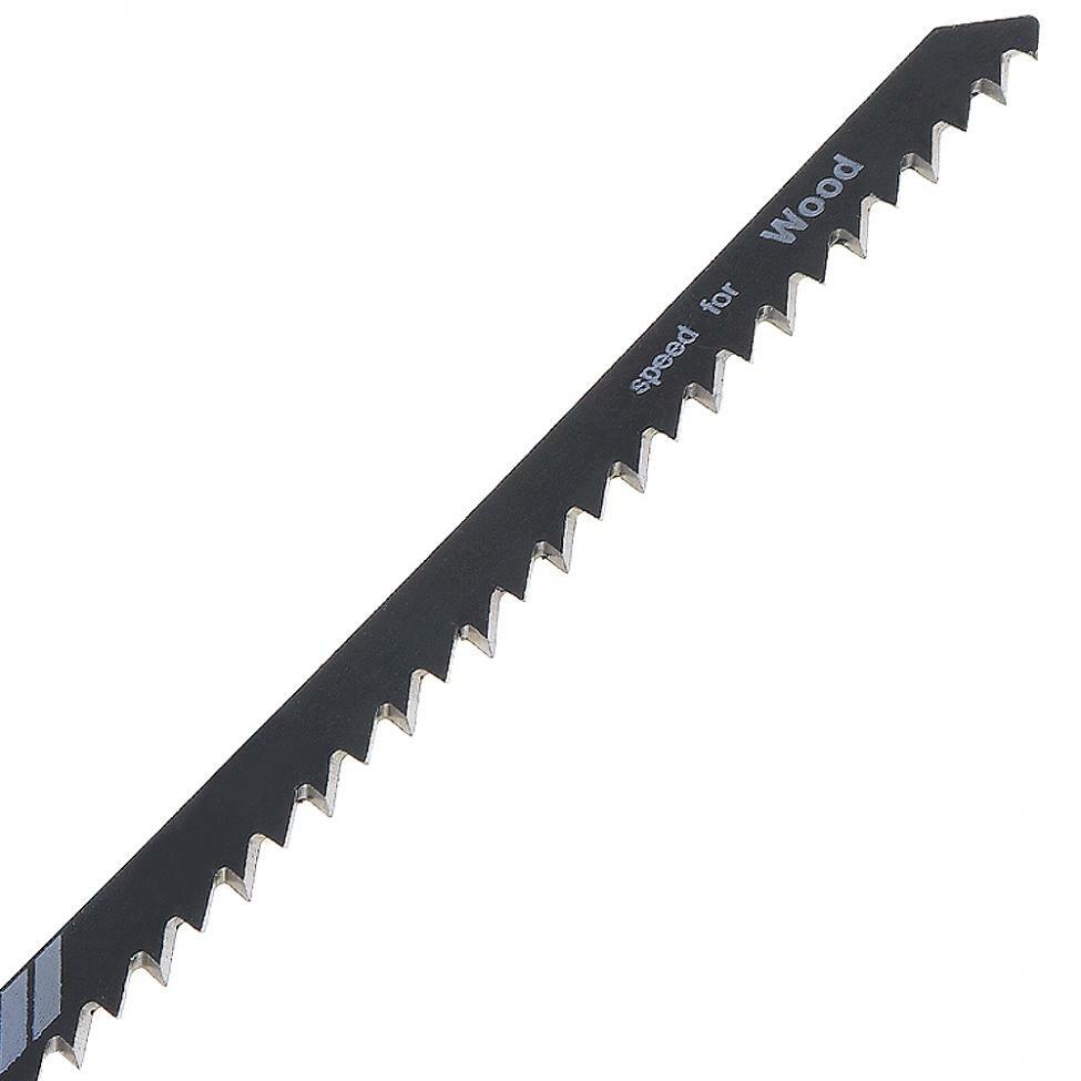 5x T-Shank Jigsaw Blades Jig Saw T344D for Wood Plastic Metal Fast Cutting