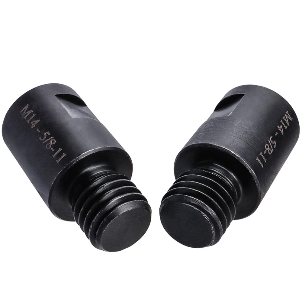 2Pcs M14 to 5/8&Prime;11 Angle Grinder Arbor Adapter, M14 Female to 5/8&Prime;11 Male Thr…