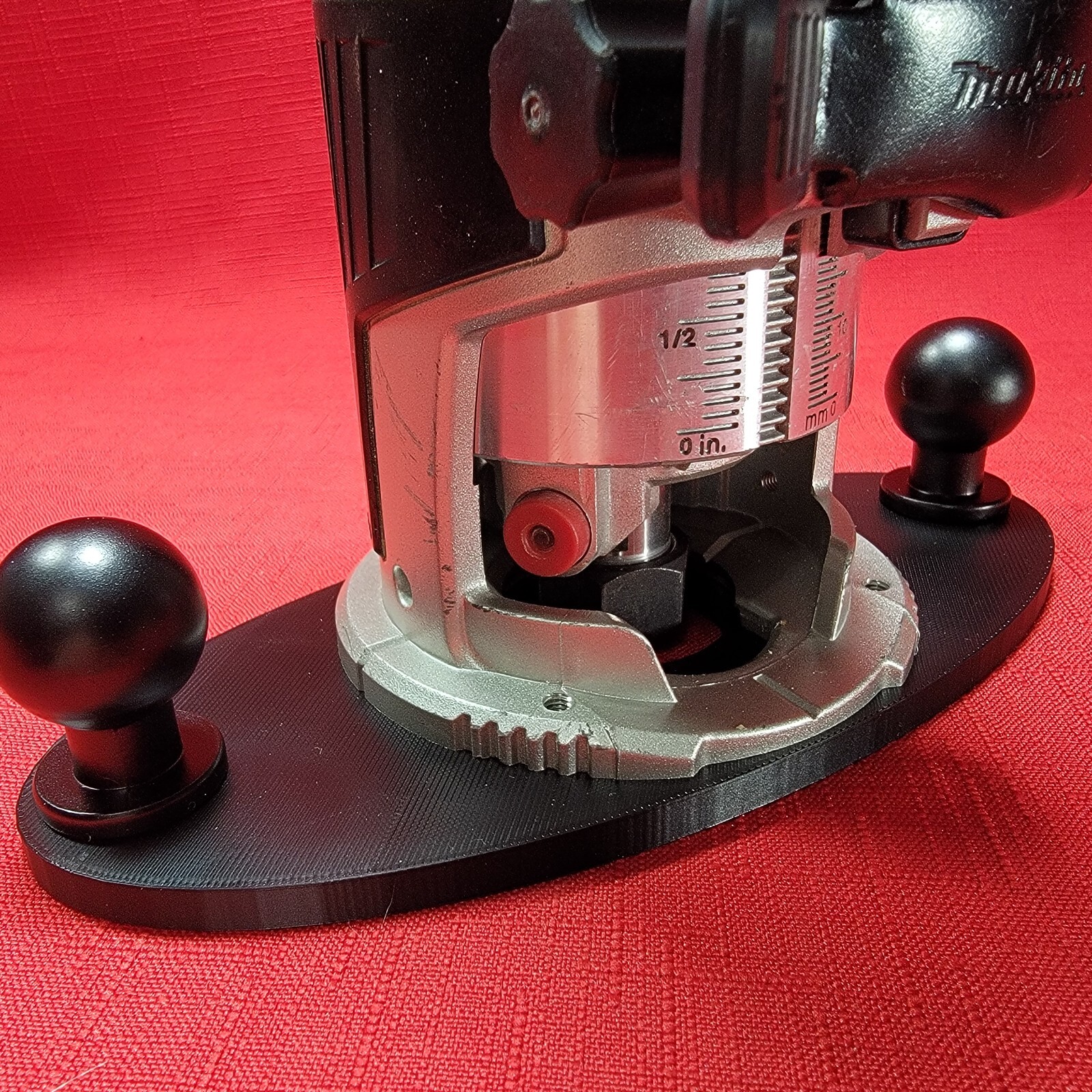 Makita Compact Trim Router Precision Base Plate -Woodwork-Bauer/Avid