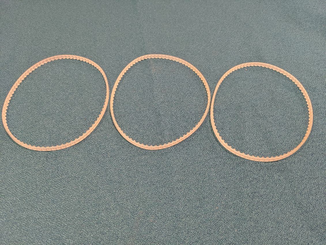 3 NEW DRIVE BELTS FOR US TAPE DW-1000 DISTANCE MEASUREING WHEEL