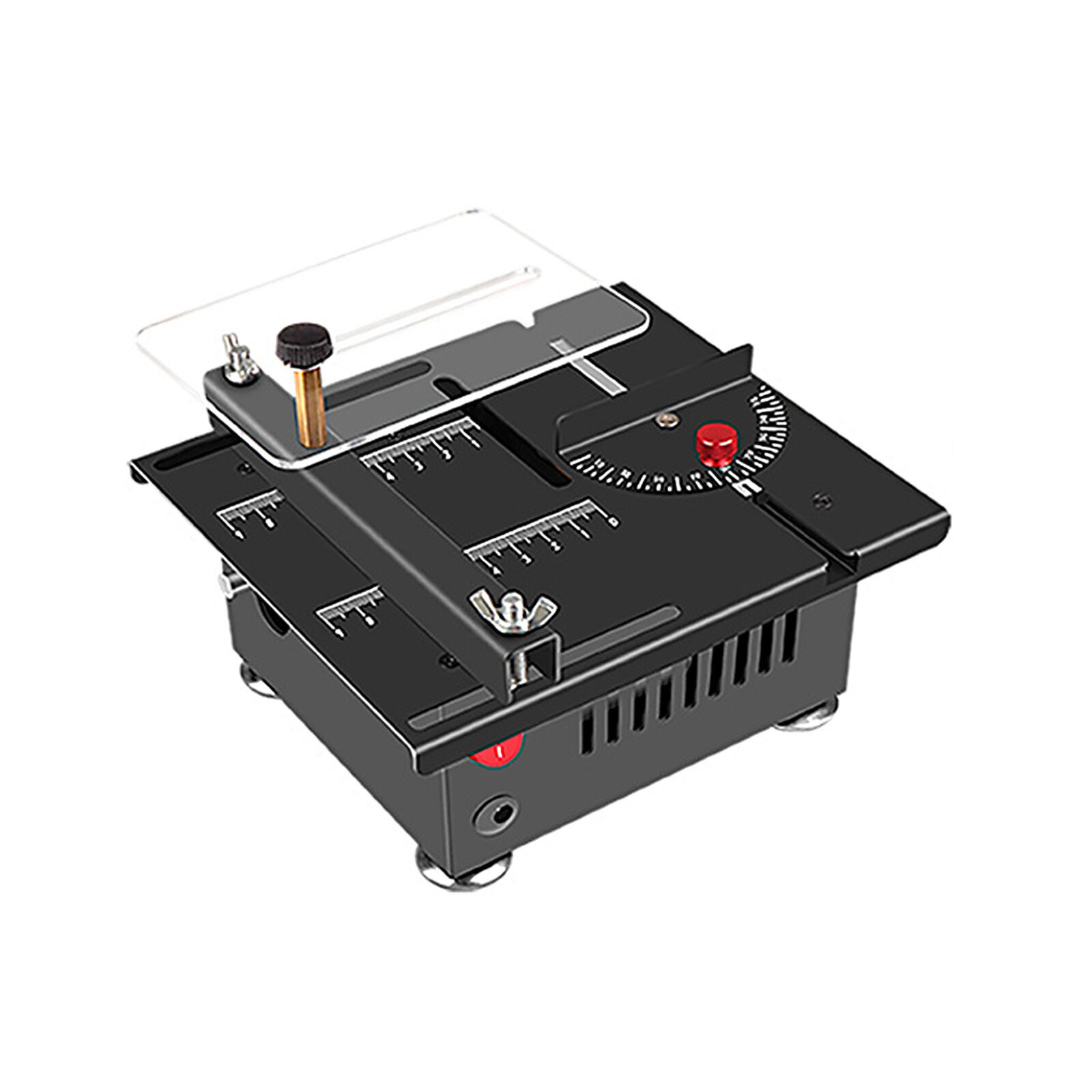 Multi-Functional Mini Table Saw Speed & Angle Adjustable 16MM Cutting Depth E1I6