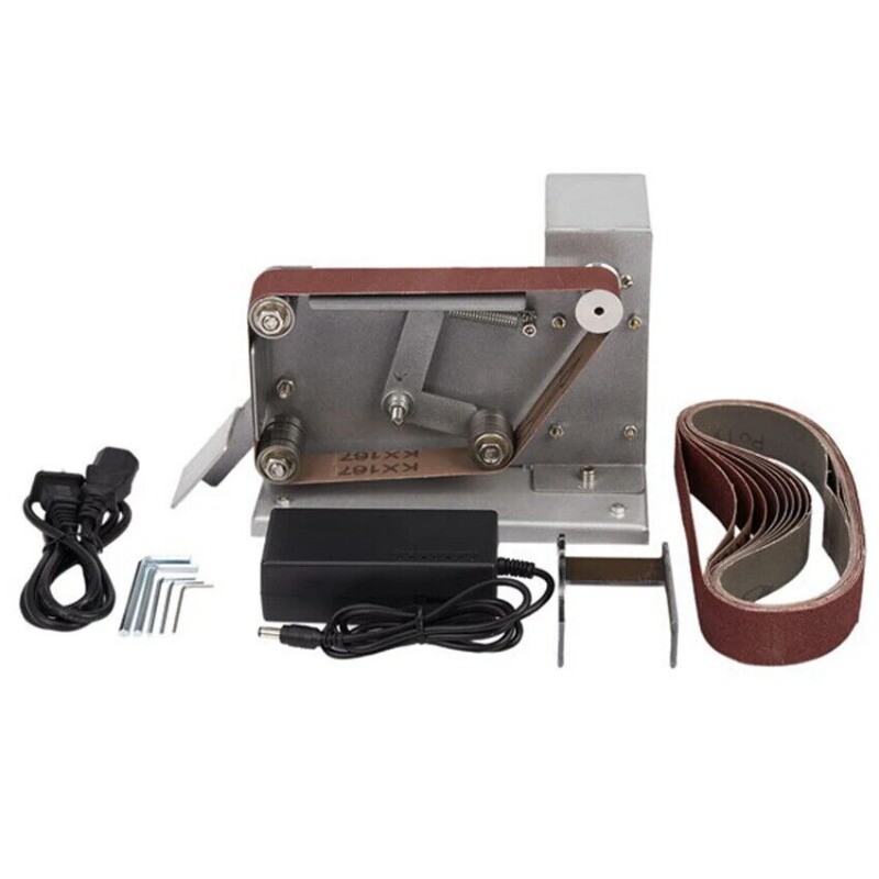Electric Belt Sander Multifunctional Grinder Adjustable Angle Sand Light Machine