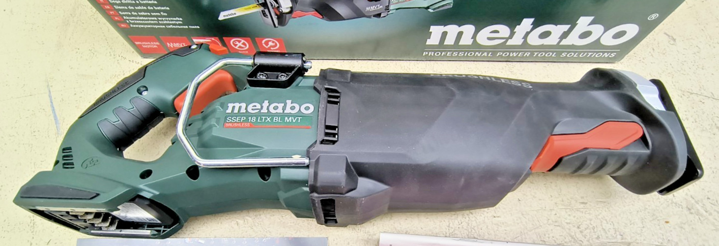 Metabo SSEP 18 LTX BL MVT 18V Brushless Sabre Saw Body Only Open Box