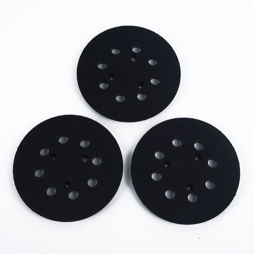 3pcs 5Inches Sanding Pad For BO5021K Sander BO5010 Sander BO5021 Random New