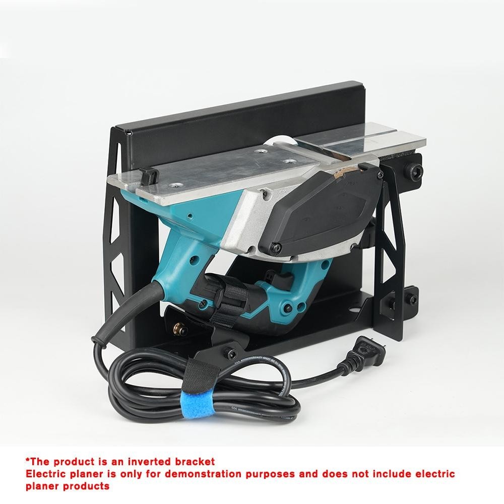 Turn your PLANER into a JOINTER! Steel Electric Planer Stand Inverted Bracket!