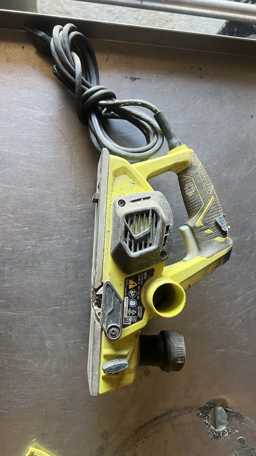 Ryobi HPL52 Handheld Planer Corded Electric 120V Green Power Tool