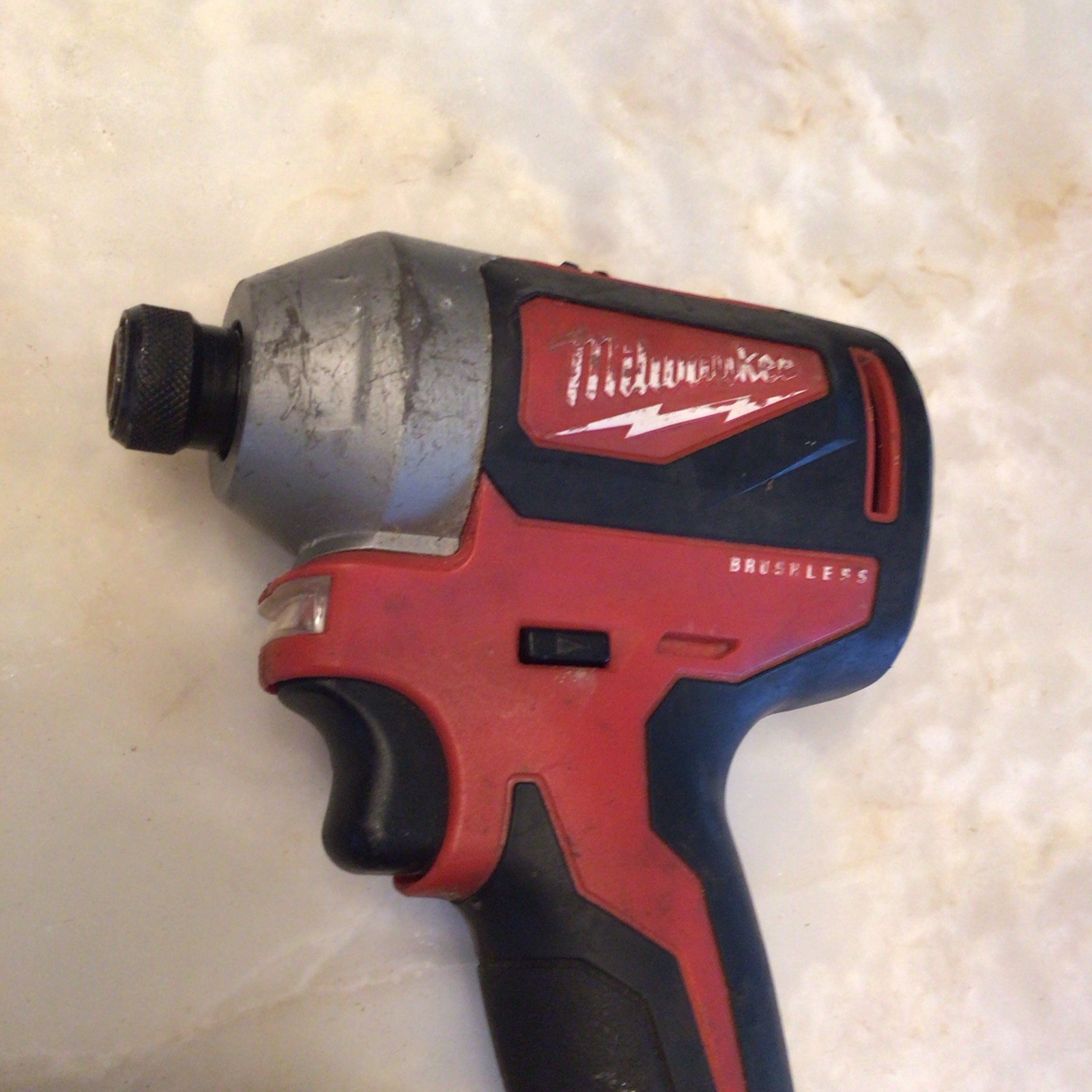 Milwaukee M18 Brushless 18V 1/4 in Hex Impact Driver Tool Only w/ Belt Clip