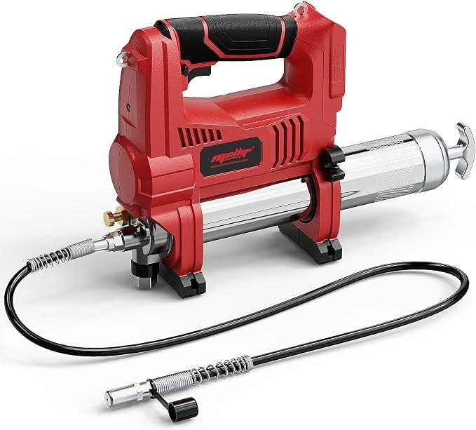 Brushless Power Grease Gun Compatible with Milwaukee 18V Battery (Tool ONLY), 10