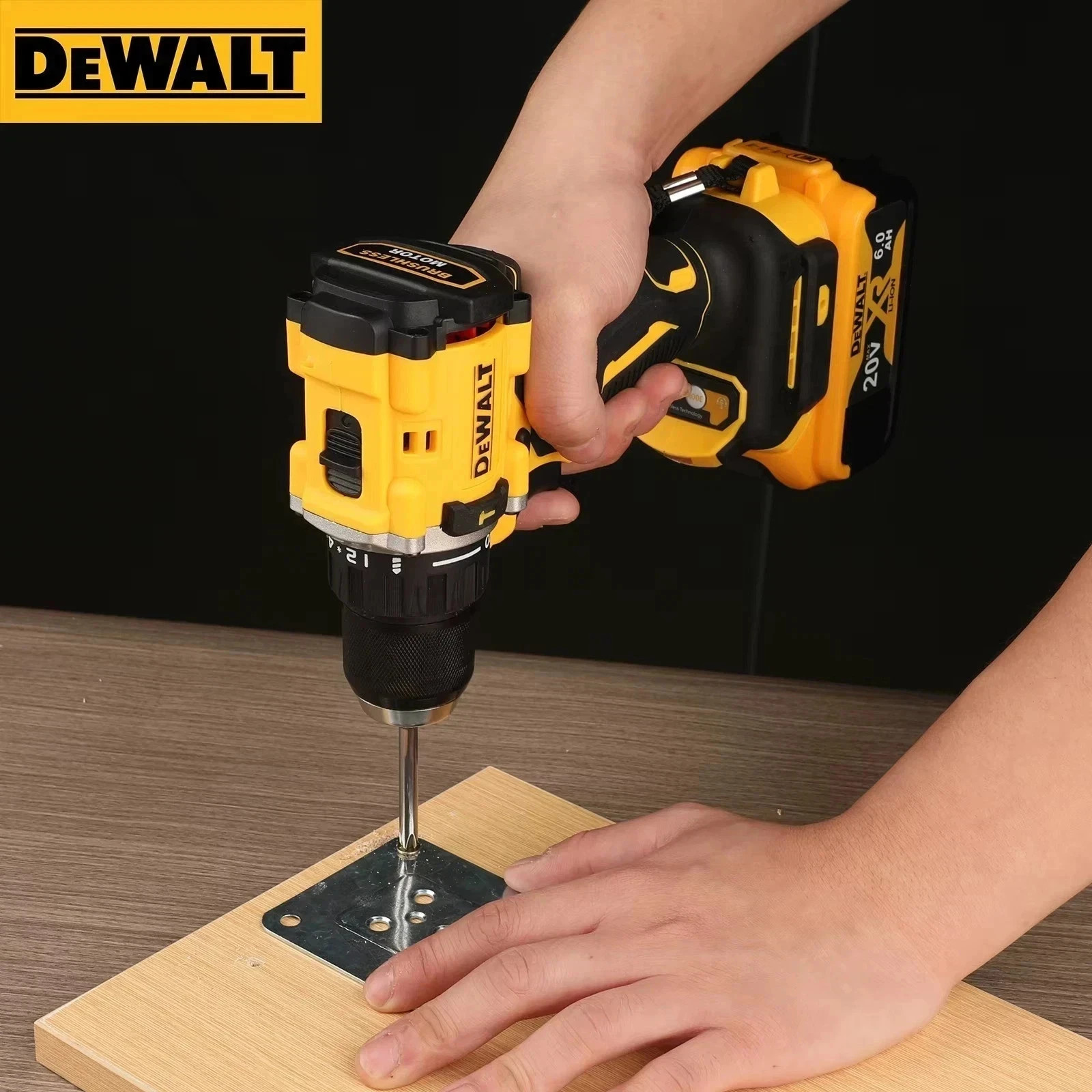 DEWALT DCD805 MAX XR 20V Brushless Cordless 1/2&Prime; Hammer Drill Driver (Only Tool)