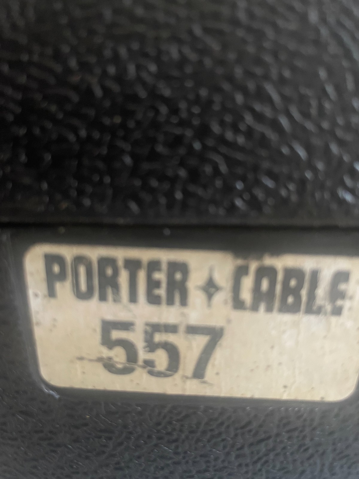 Porter-Cable Plate Joiner Model 557 w/ Case