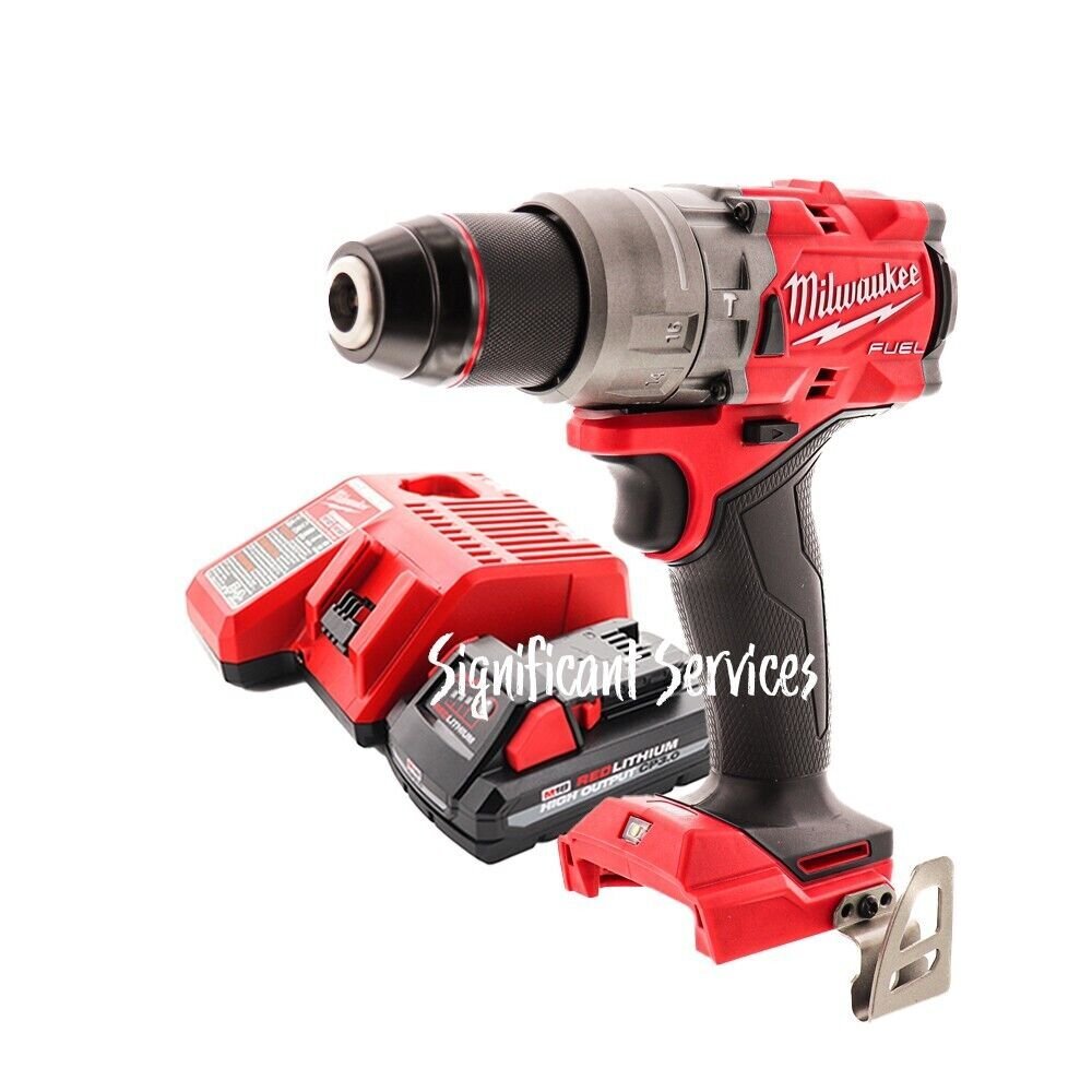 Milwaukee 2904-20 M18 FUEL Brushless Cordless 1/2&Prime; Hammer Drill/Driver 3.0 Kit