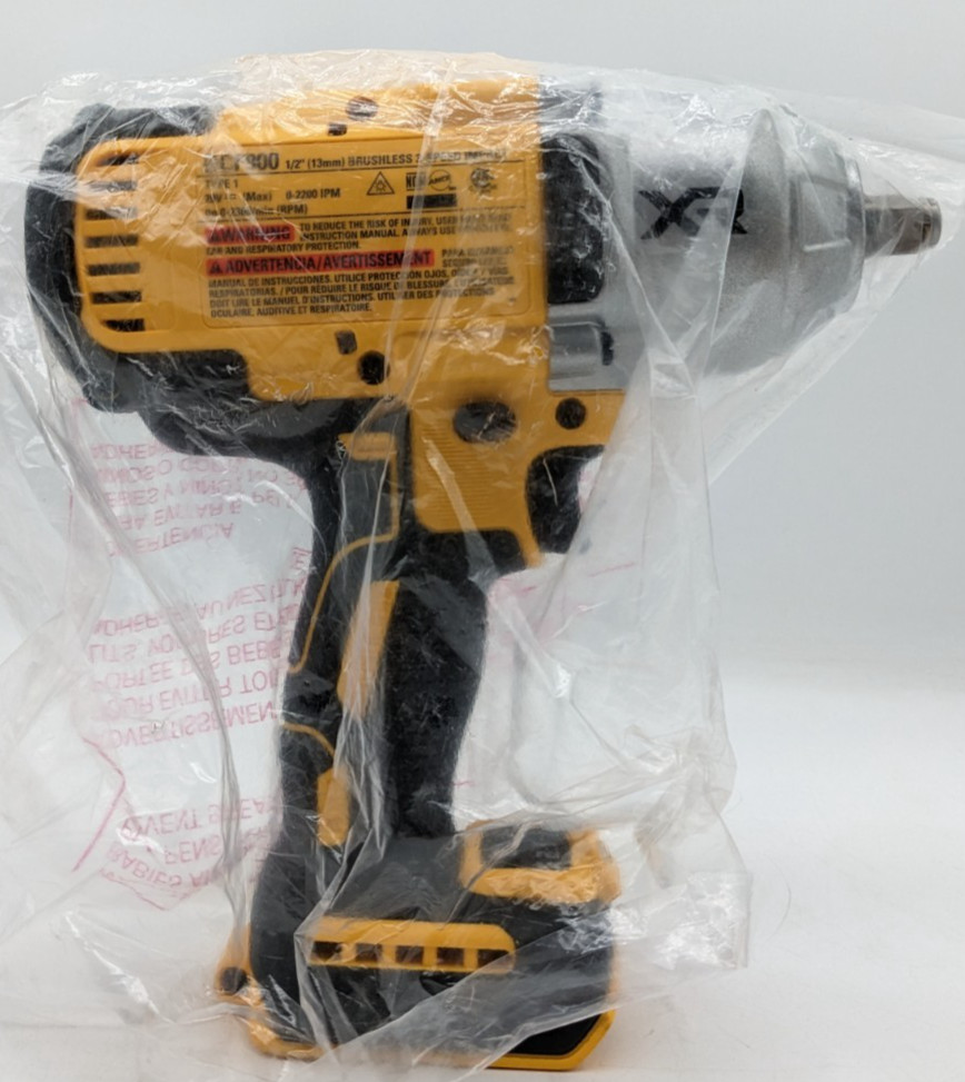 DeWALT | DCF900 | 20V | 1/2-Inch MAX Brushless Torque Impact | Tool + Battery
