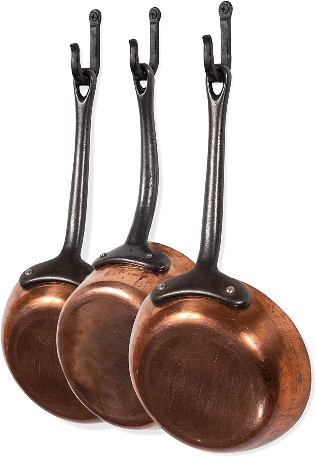 Vagon Wall Mount Cast Iron Hooks Coat Towel Bag Hat Hanger Multiuse Entryway Rai