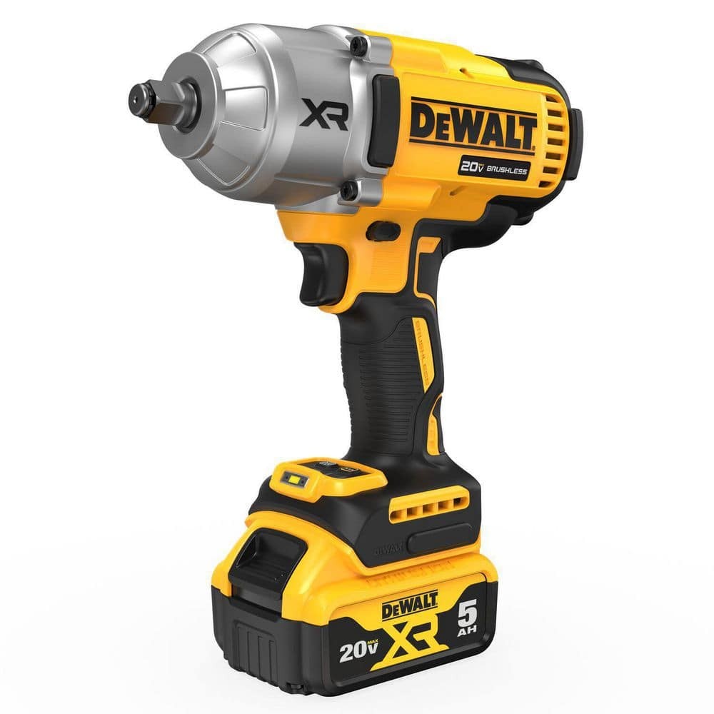 DEWALT 20V MAX Lithium-Ion Cordless 1/2 in. Impact Wrench Kit