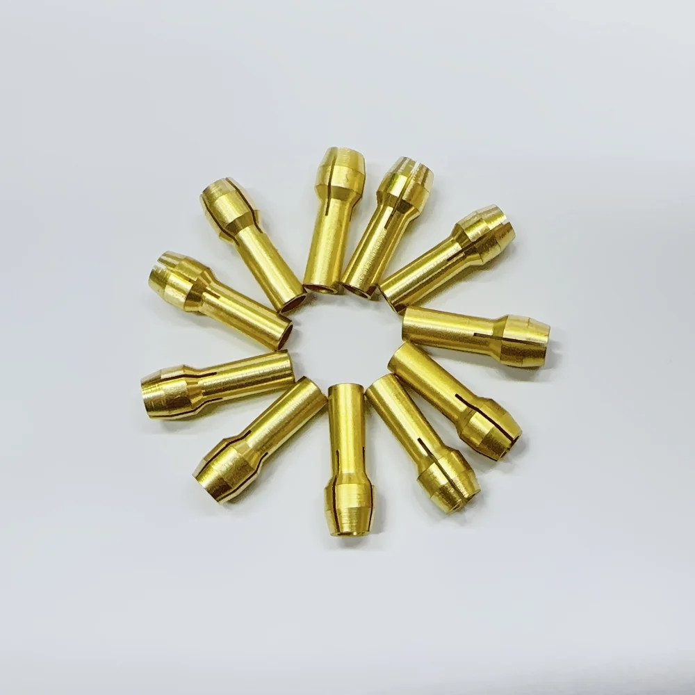 10 Pieces of 0.5-3.2Mm Electric Grinder Accessories, Electric Grinder Three-Jaw