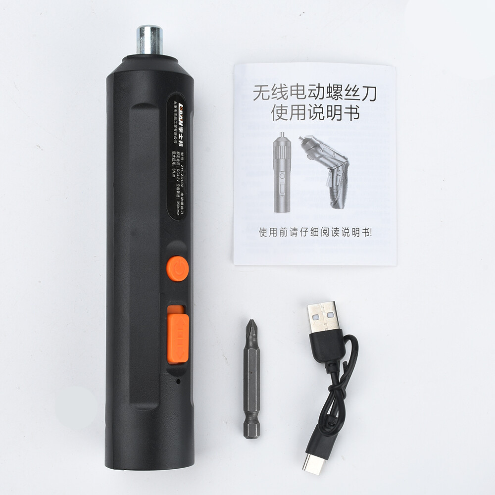 Mini Rechargeable Cordless Electric Screwdriver Drill USB Charging Power Tool US