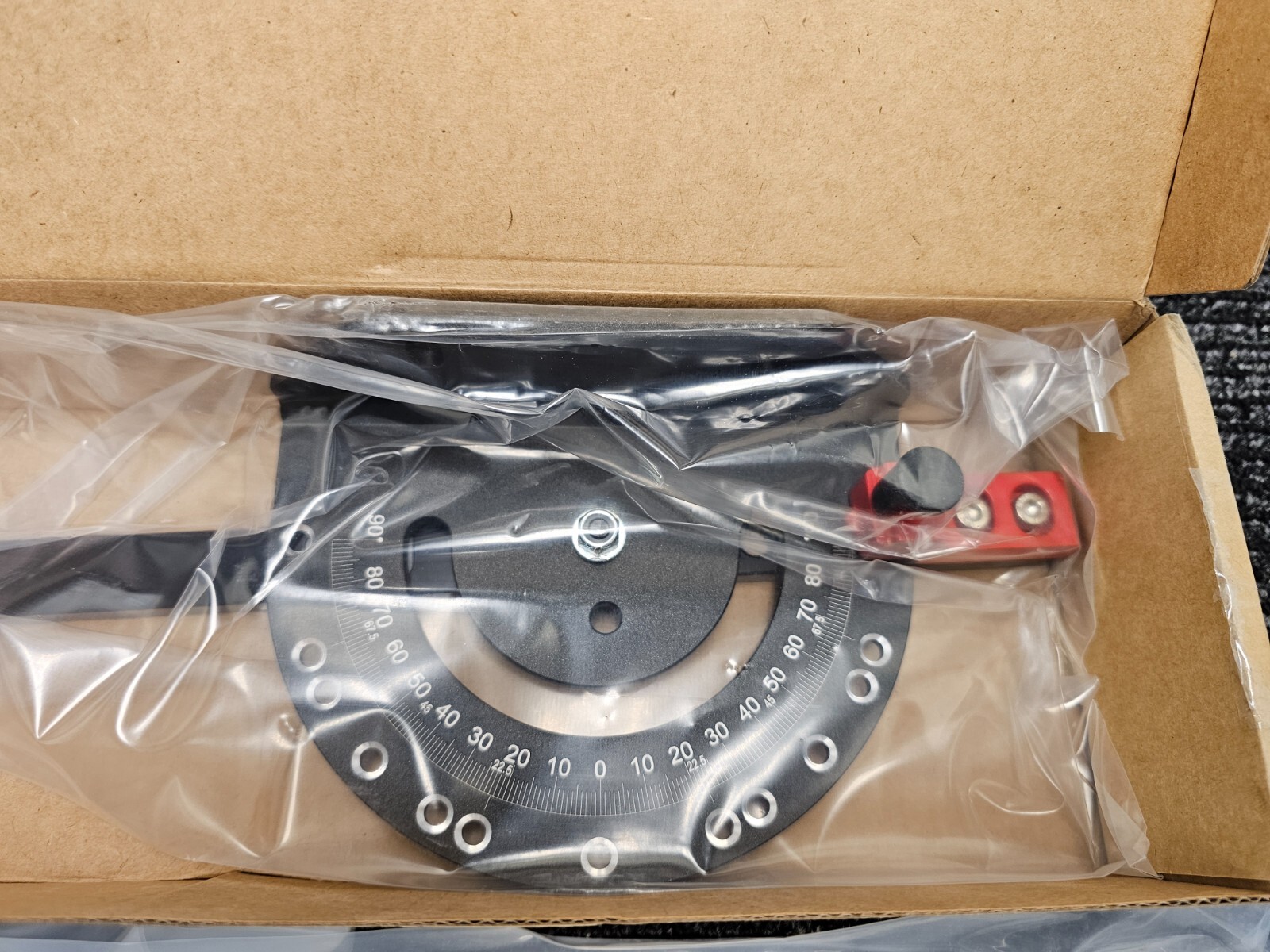 NoPlay 4787 Miter Gauge 2000 SE HDF Expandable Glides Steel Miter Bar for 3/4