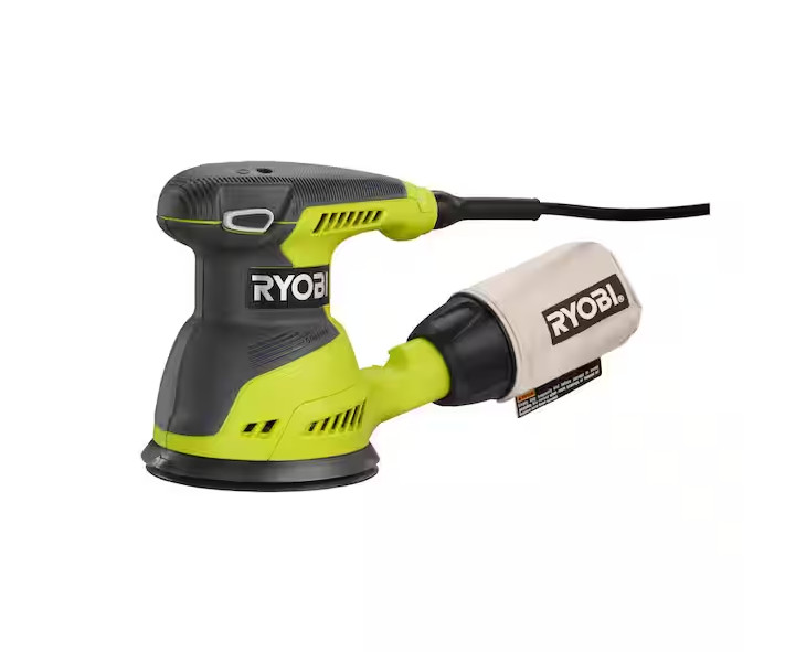 Ryobi 2.6 Amp Corded 5 in. Random Orbital Sander