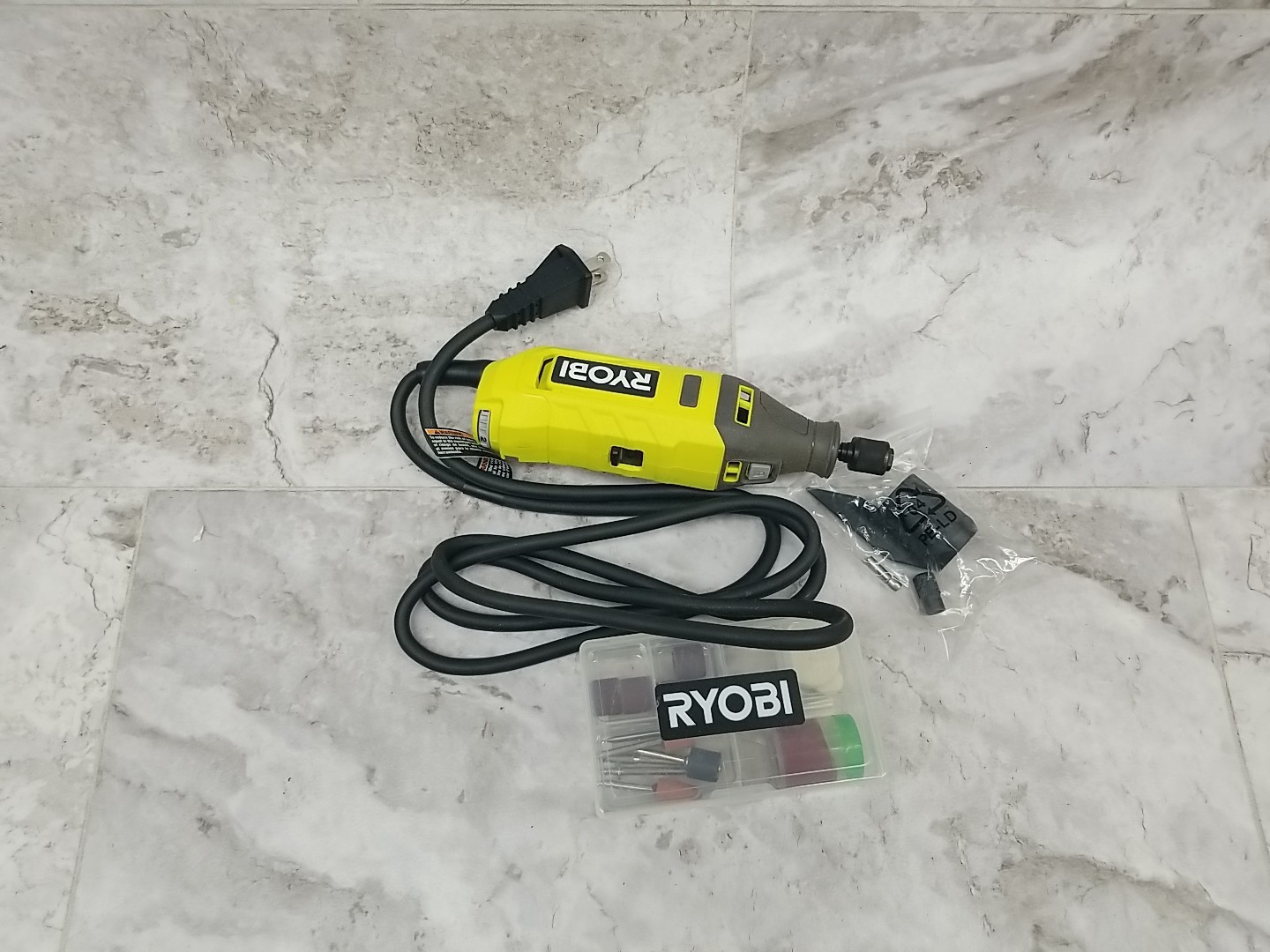 Ryobi RRT100 35000 RPM Rotary Tool Kit – Yellow