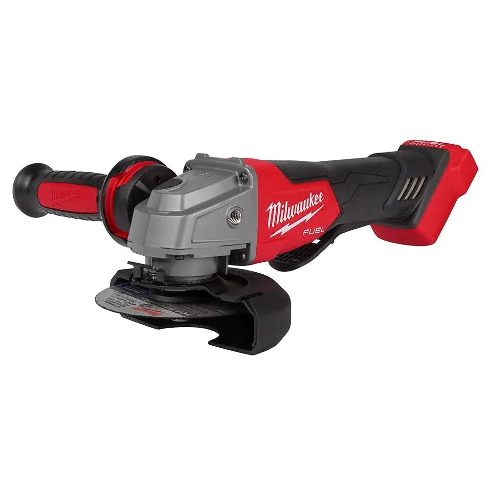 Milwaukee 2880-20 M18 FUEL 18 Volt 4-1/2&Prime; / 5&Prime; Grinder Paddle Switch, No-Lock