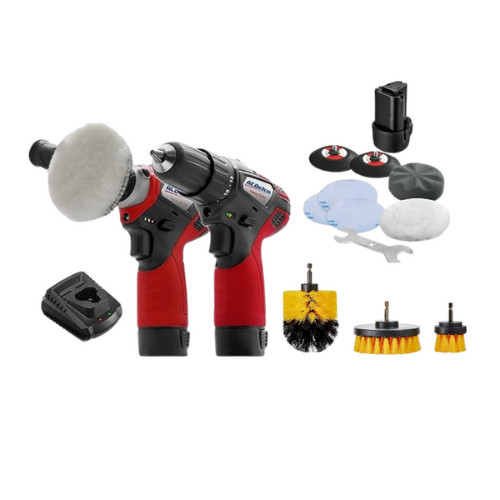 ACDelco 12V 3&Prime; Mini Polisher & 3/8&Prime; Drill Driver Combo Tool Kit ARS1212-K6